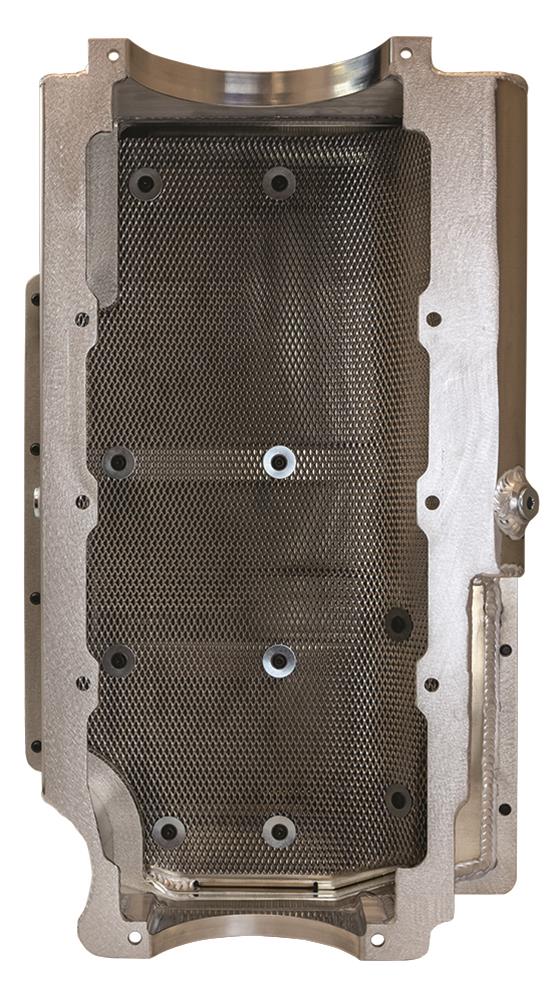 Moroso BBC Mark IV 2-Piece -16AN External Wet Sump Aluminum Oil Pan (Use w/168 Tooth Flywheel) thumbnail 3
