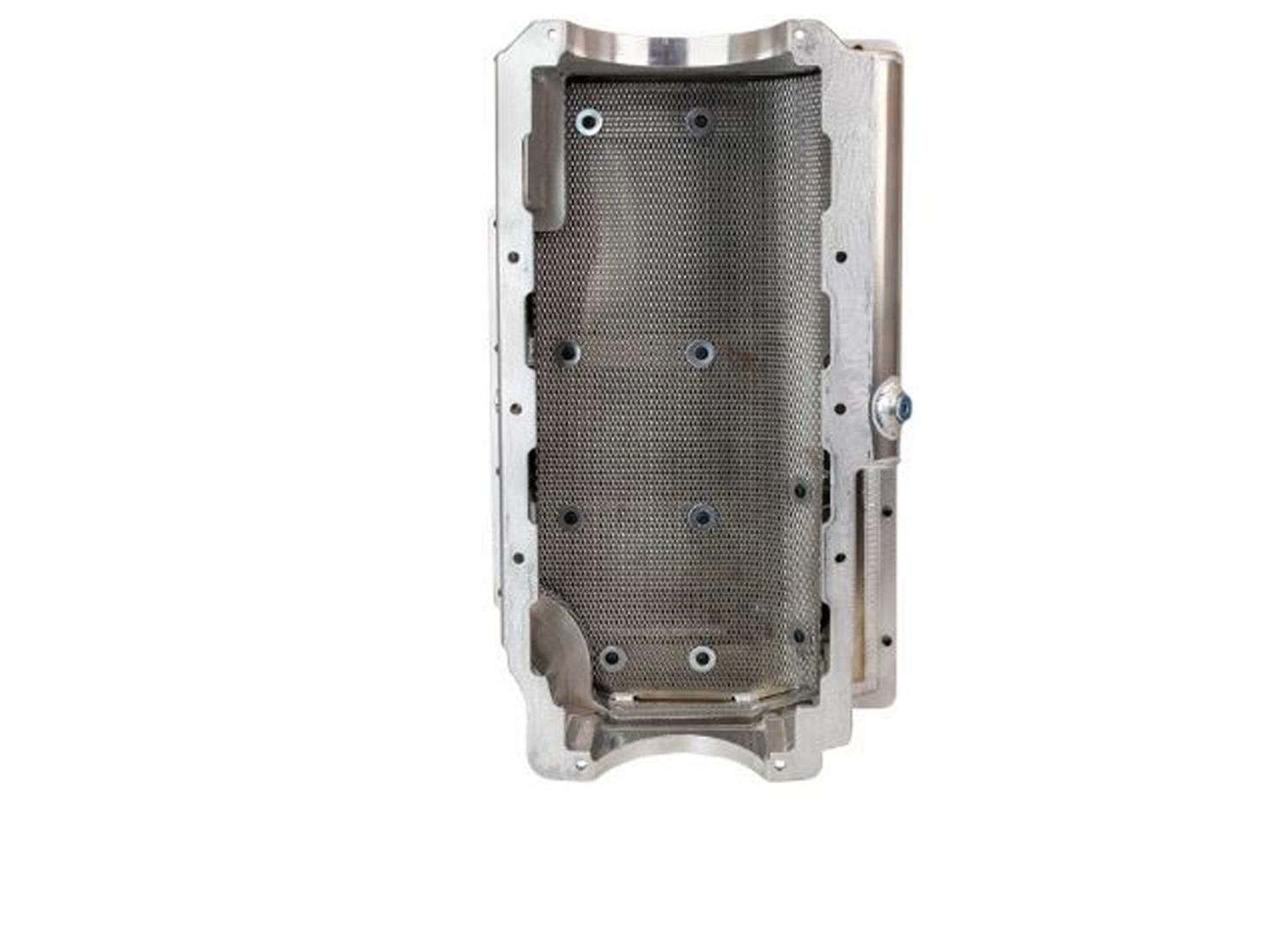 Moroso Brodix 5.00in Bore Space BBC 2 Piece -16AN External Wet Sump Aluminum Oil Pan