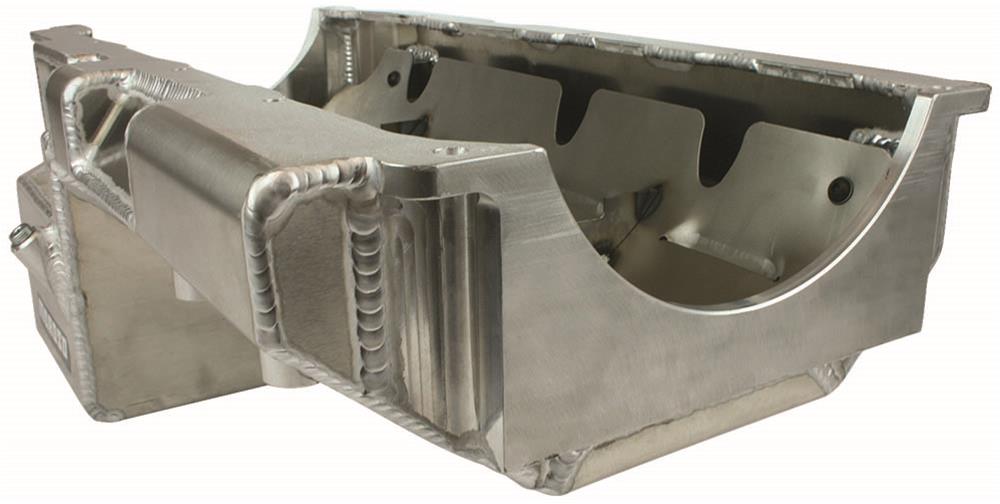 Moroso BBC Gen VI Double Power Kick Outs Motor Mount Notch 8in Deep Oil Pan