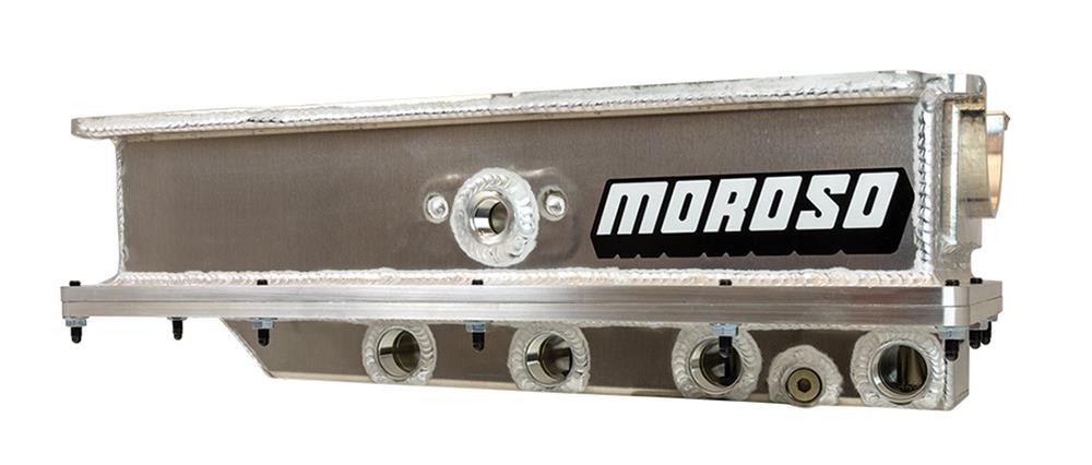 Moroso Energy Mfg 351W/SBF 351W 2 Piece 4 Pickup Dry Sump 7.25in Aluminum Oil Pan