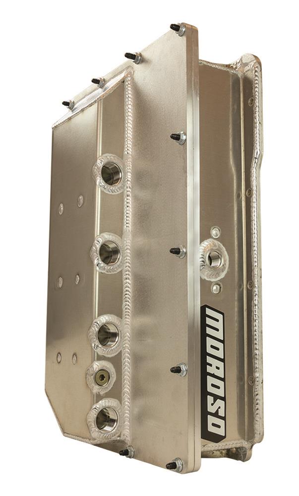 Moroso Energy Mfg 351W/SBF 351W 2 Piece 4 Pickup Dry Sump 7.25in Aluminum Oil Pan thumbnail 3