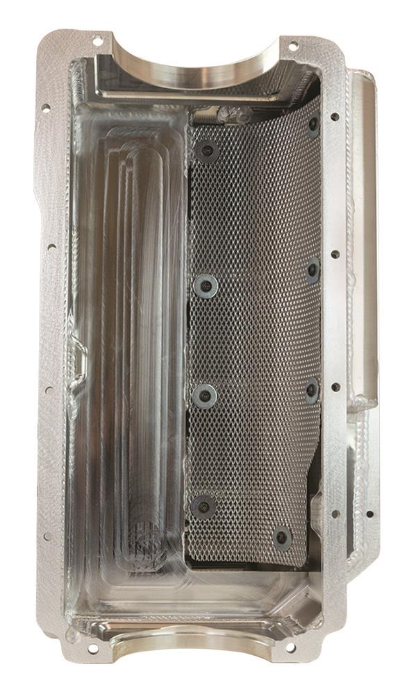 Moroso Energy Mfg 351W/SBF 351W 2 Piece 4 Pickup Dry Sump 7.25in Aluminum Oil Pan thumbnail 4