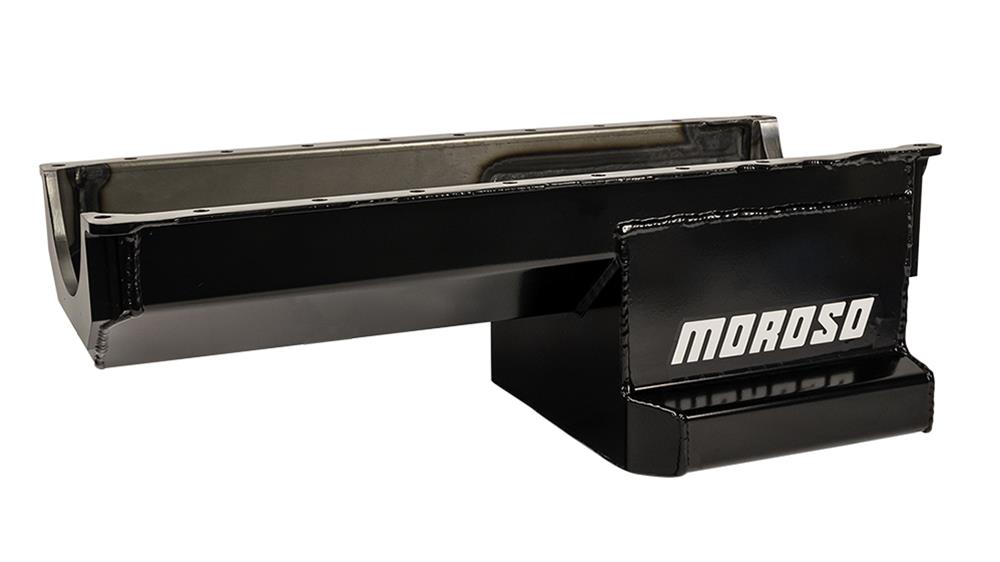 Moroso Chevrolet Big Block Gen 5/6/GM A Body Kicked Out Wet Sump 6qt 8in Steel Oil Pan