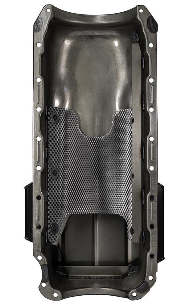 Moroso Chevrolet Big Block Mark IV/GM A Body Road Race Baffled Wet Sump 6.5qt 8in Steel Oil Pan thumbnail 3