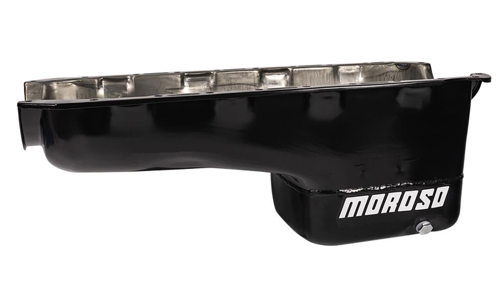 Moroso Chevrolet Big Block Mark IV Deep Wet Sump 7qt 9in Steel Oil Pan thumbnail 2
