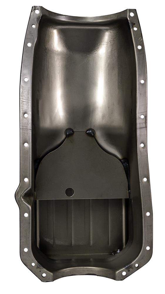 Moroso 65-Up Oldsmobile V-8 (330-455) Deep Wet Sump 7qt 8.5in Steel Oil Pan thumbnail 3