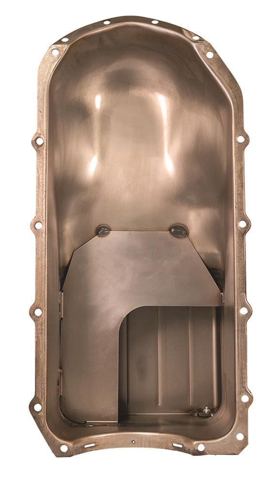 Moroso Pontiac V-8 (301-455) Deep Wet Sump 7qt 8.5in Steel Oil Pan thumbnail 4