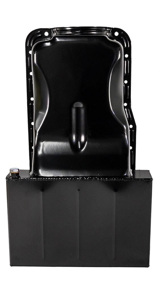 Moroso Ford 351W (w/Front Sump) Kicked Out Wet Sump 7qt 8in Steel Oil Pan thumbnail 5