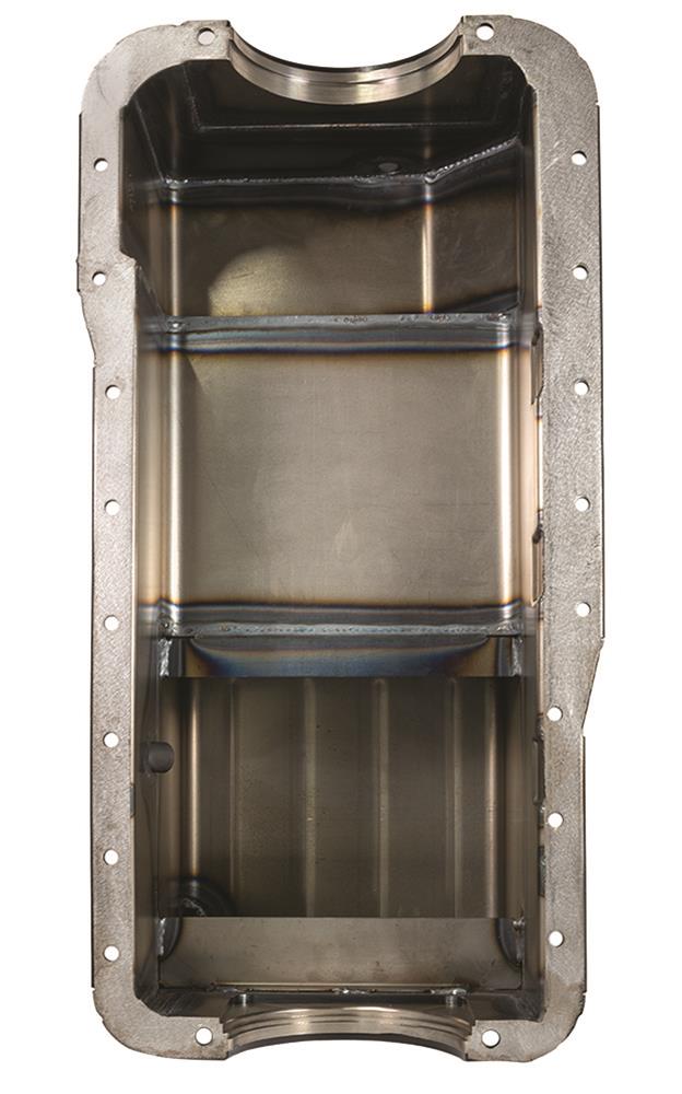 Moroso Ford 289-302 (w/Rear Sump & Billet End Seals) Deep Wet Sump 7qt 9in Steel Oil Pan thumbnail 4