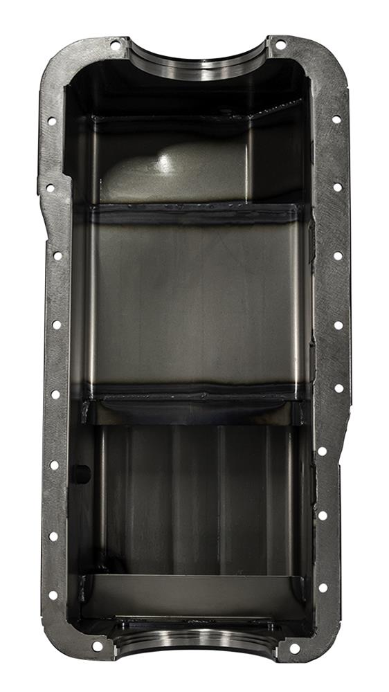 Moroso Ford 351W (w/Rear Sump & Billet End Seals) Extra Deep Wet Sump 7qt 9in Steel Oil Pan thumbnail 3