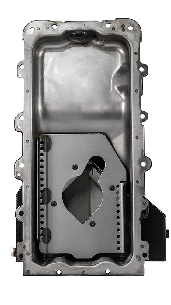 Moroso Ford 4.6/5.4L (w/Rear Sump) Road Race Baffled Wet Sump 8qt 6.5in Steel Oil Pan thumbnail 5