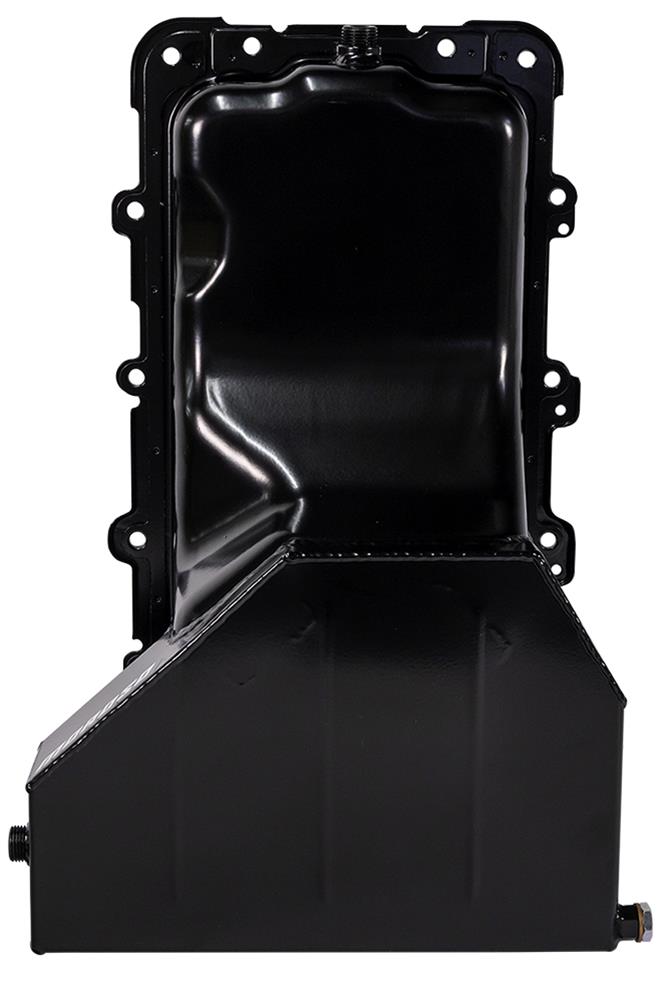 Moroso Ford 4.6/5.4L (w/Rear Sump) Road Race Baffled Wet Sump 8qt 6.5in Steel Oil Pan thumbnail 4