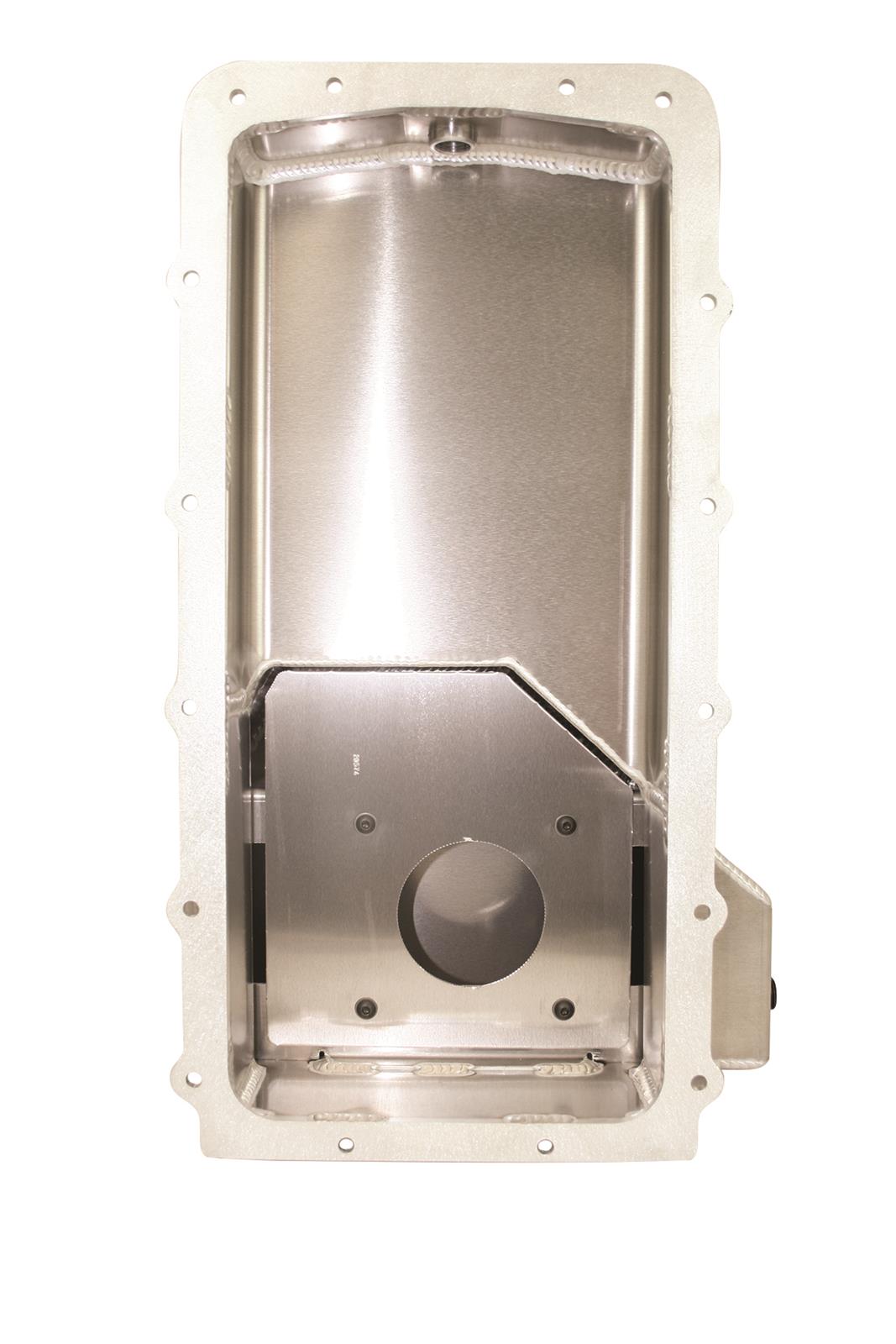 Moroso Ford 5.0 Coyote (w/Rear Sump) Drag Race Baffled Wet Sump 9qt Aluminum Oil Pan thumbnail 3