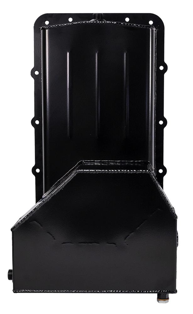 Moroso Ford 5.0 Coyote/Fox Swap (w/Rear Sump) Road Race Baffled Wet Sump 7.5qt 6-5/8in Steel Oil Pan thumbnail 3