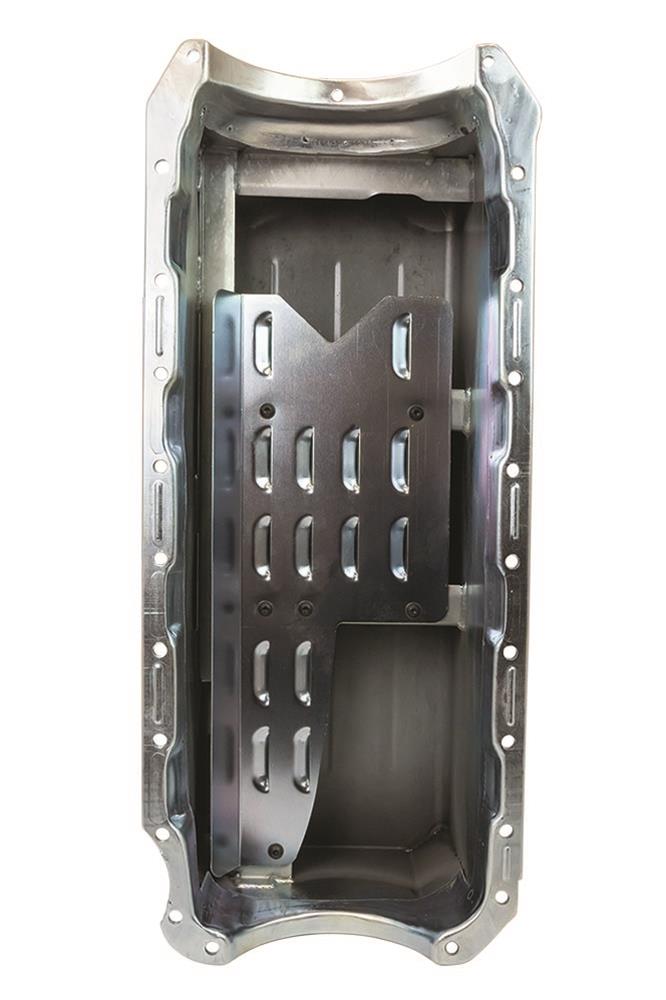 Moroso BBC Mk IV Monster Truck 7.75in Deep Wet Sump 9.5 Qt Steel Oil Pan thumbnail 3