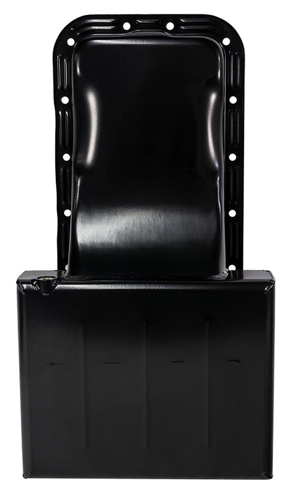 Moroso Ford 352-428 FE (w/Front Sump) Kicked Out Wet Sump 8qt 6in Steel Oil Pan thumbnail 4