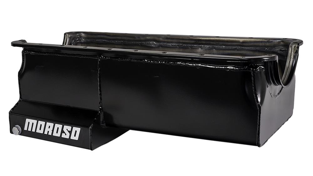 Moroso Ford 429-460 (w/Rear Sump) Wet Sump 7qt 8.5in Steel Oil Pan