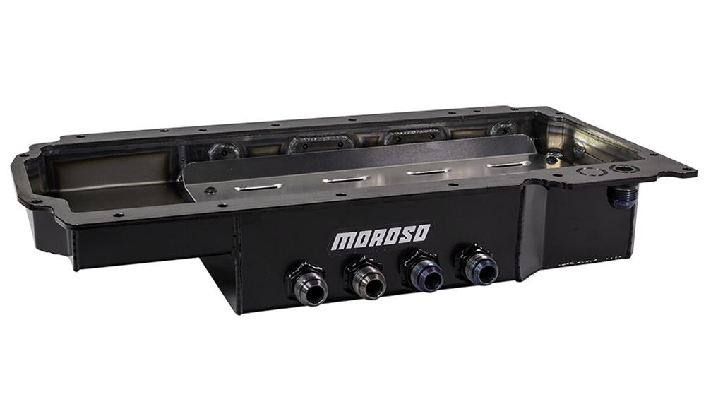 Moroso GM LT Gen V Dry Sump 4in Deep Steel Oil Pan thumbnail 2