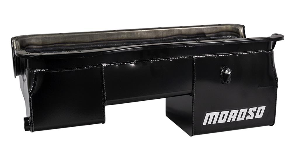 Moroso Ford 429-460 (w/Rear Sump) Extra Deep Wet Sump 8qt 9in Steel Oil Pan thumbnail 2