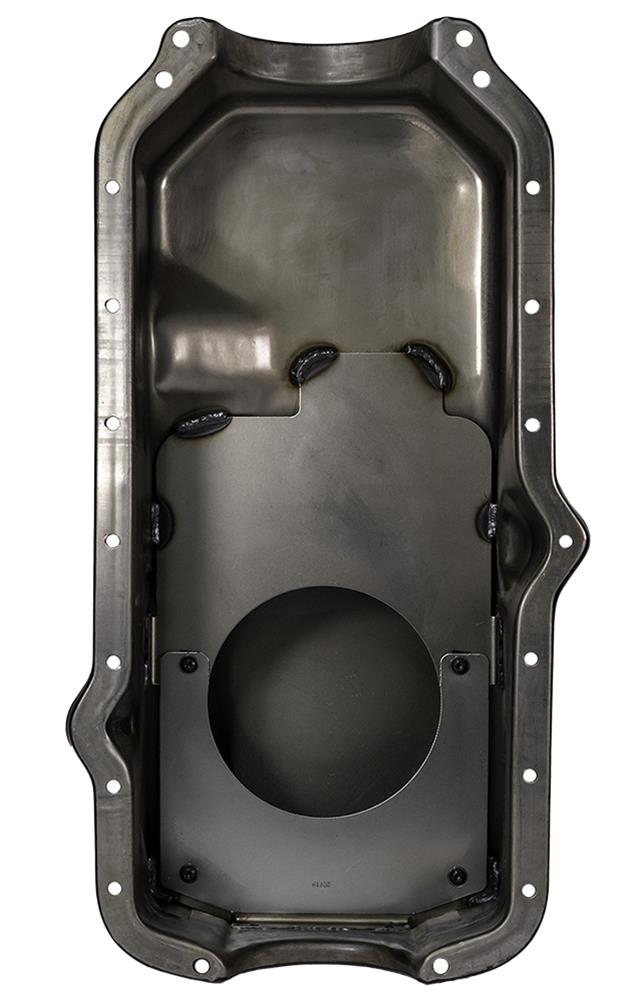 Moroso AMC/Jeep V8 CJ/SJ/C104 Deep Sump Steel Oil Pan thumbnail 3