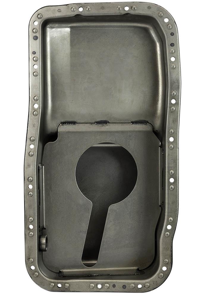 Moroso Acura/Honda 1.6L B16A3 Stock (w/Oil Drainbacks) Wet Sump 4qt 6in Steel Oil Pan thumbnail 4