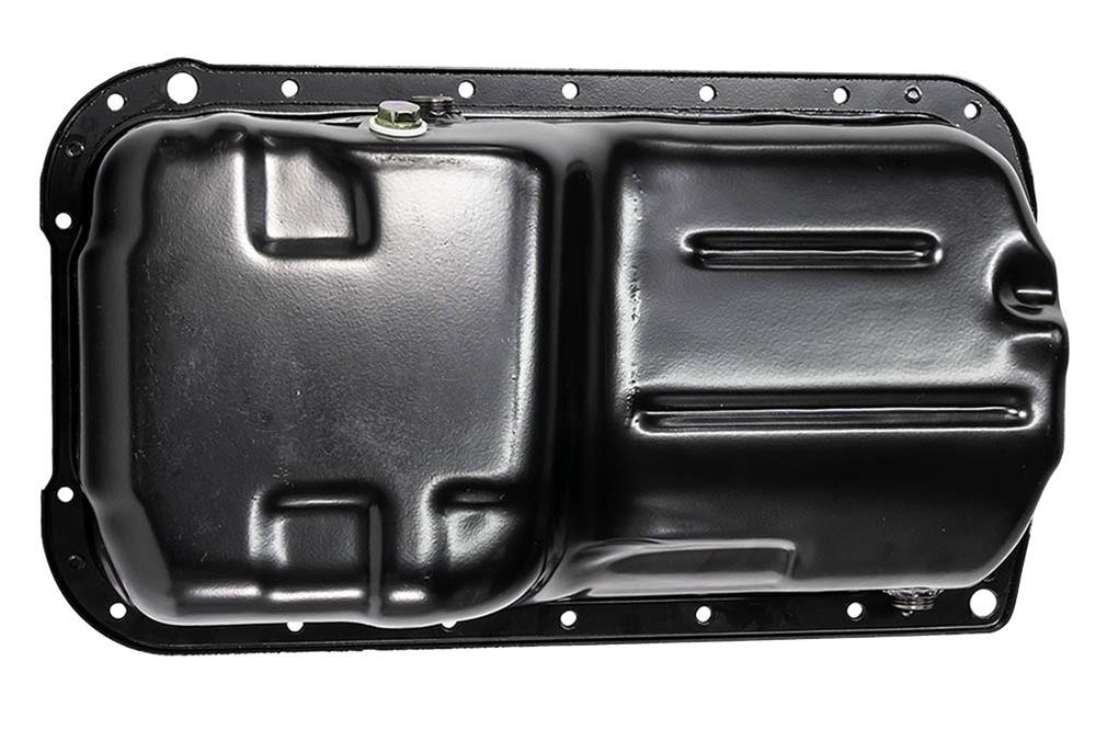 Moroso Honda 2.2/2.3L H Series Stock (w/Oil Drainbacks) Wet Sump 4qt 5.25in Steel Oil Pan thumbnail 2