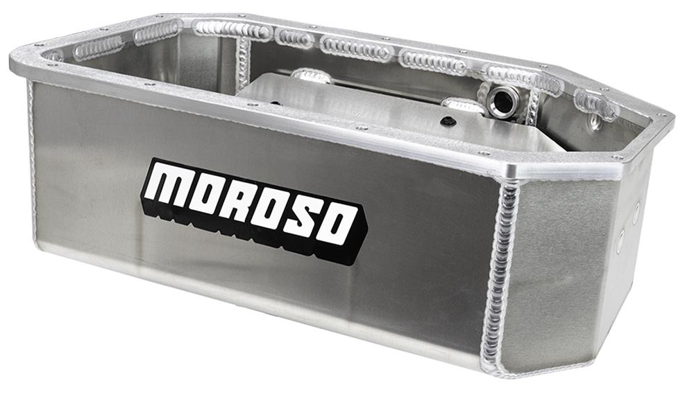 Moroso Honda/Acura K20/K24 Swap Road Race Baffled Wet Sump 6.5 Qt 6.25in Deep Aluminum Oil Pan thumbnail 4