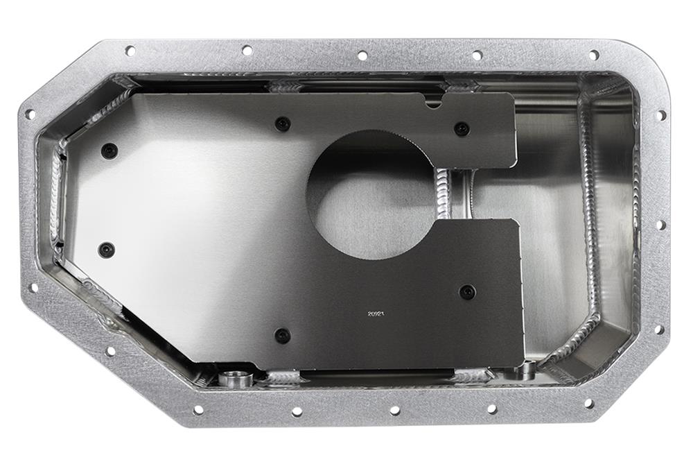 Moroso Honda/Acura K20/K24 Swap Road Race Baffled Wet Sump 6.5 Qt 6.25in Deep Aluminum Oil Pan