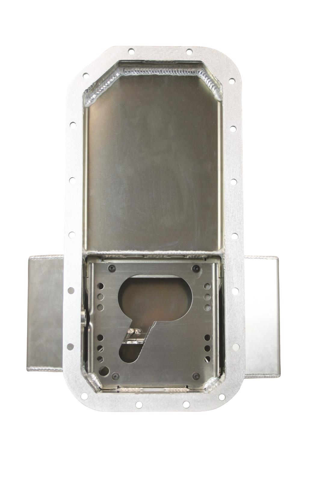 Moroso Toyota 2RZFE/3RZFE Kicked Out Wet Sump 5qt 5.5in Aluminum Oil Pan thumbnail 2