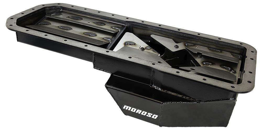 ようたん Moroso 20977 Moroso Wet Sump Road Race Baffled Oil Pans | Summit