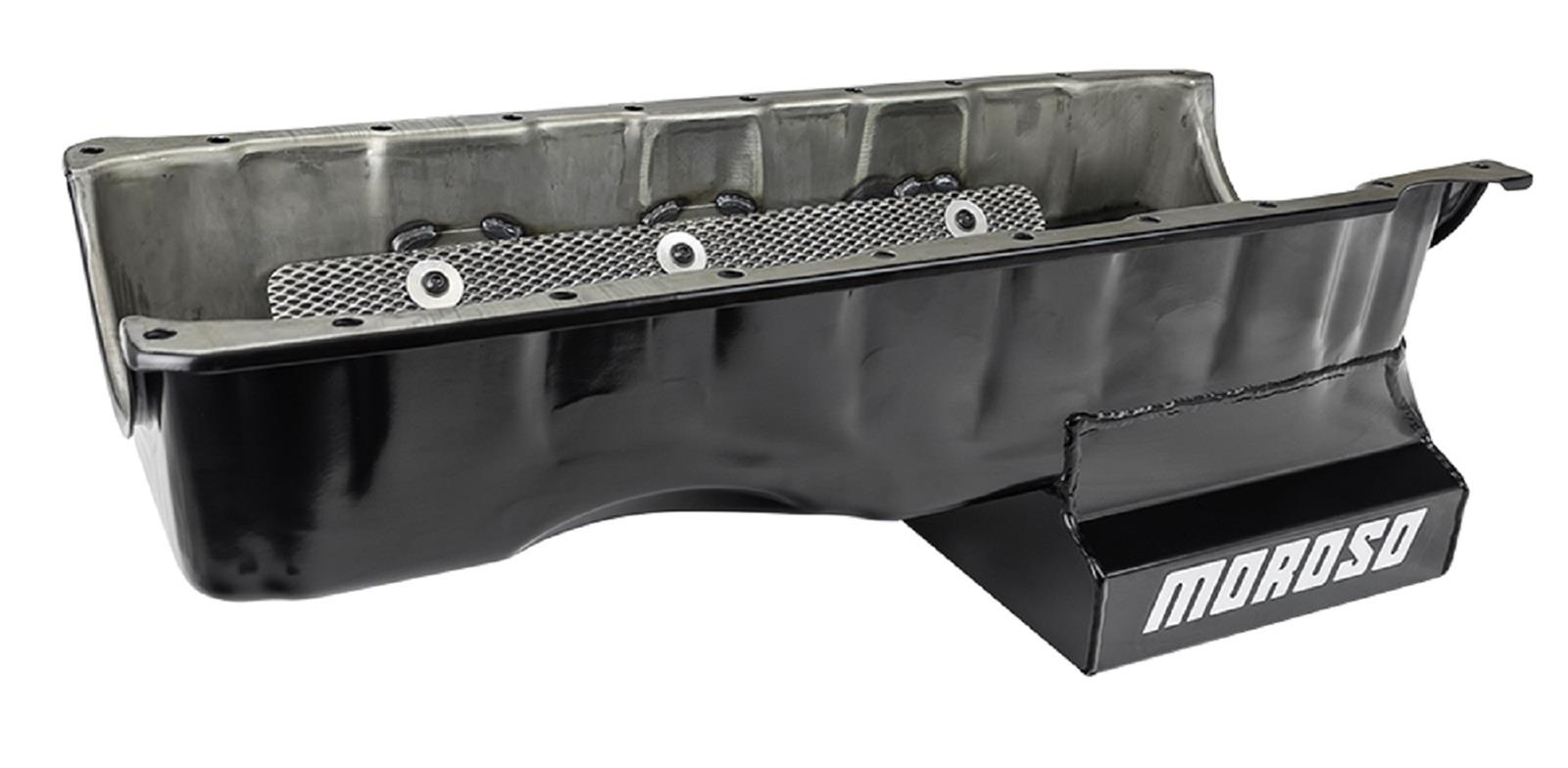 Moroso BBC Gen V/VI / GM ZZ632 Wet Sump 8in Steel Oil Pan thumbnail 4