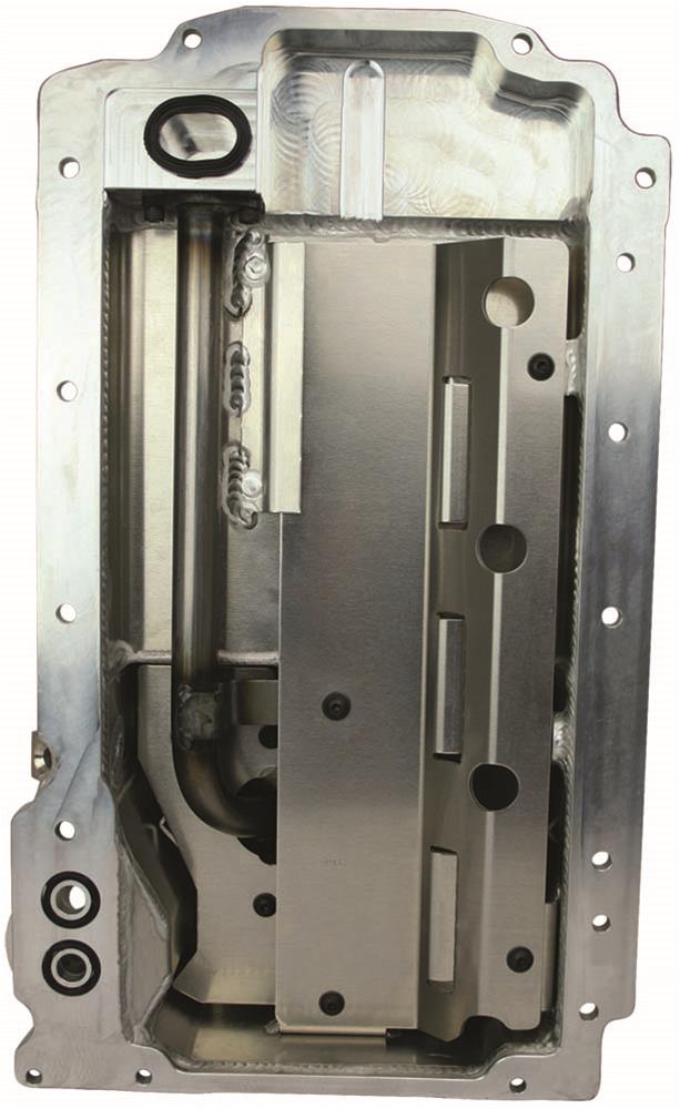 Moroso GM LV1 Rear Sump 6 in Deep Road Race Baffle Oil Pan thumbnail 3