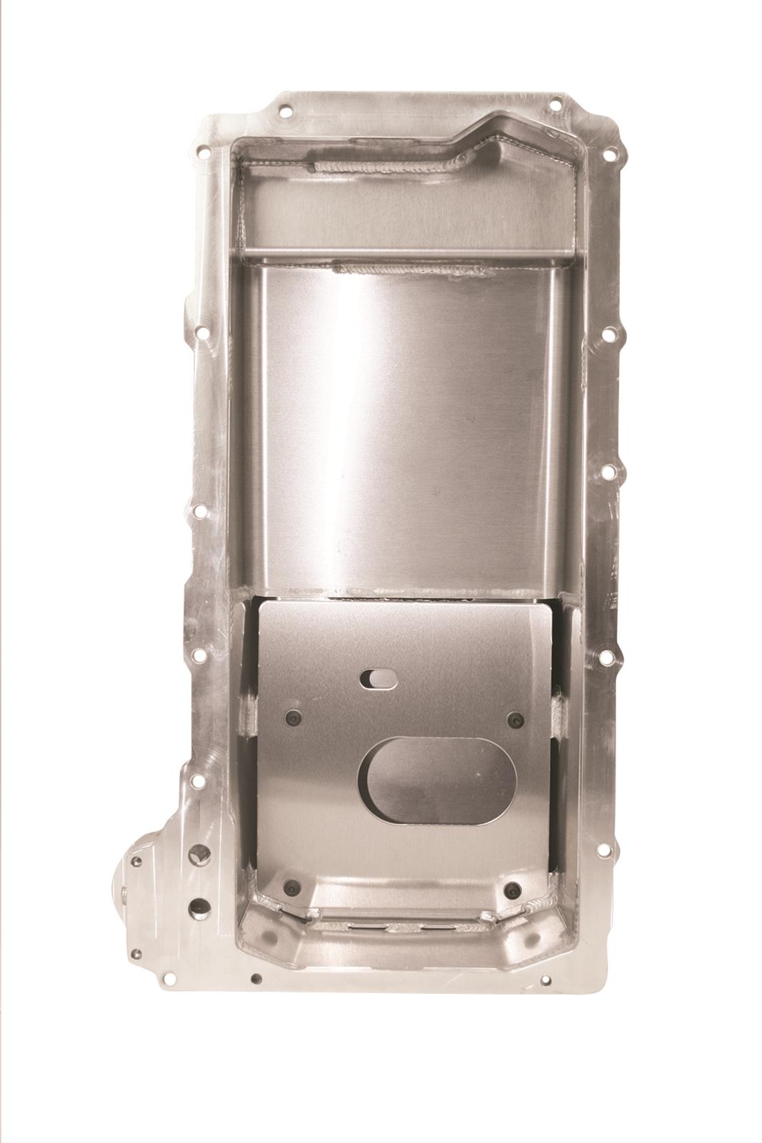 Moroso GM LS/12-15 COPO Camaro (w/Rear Sump) Drag Race Baffled Wet Sump 7qt 7.5in Aluminum Oil Pan thumbnail 3