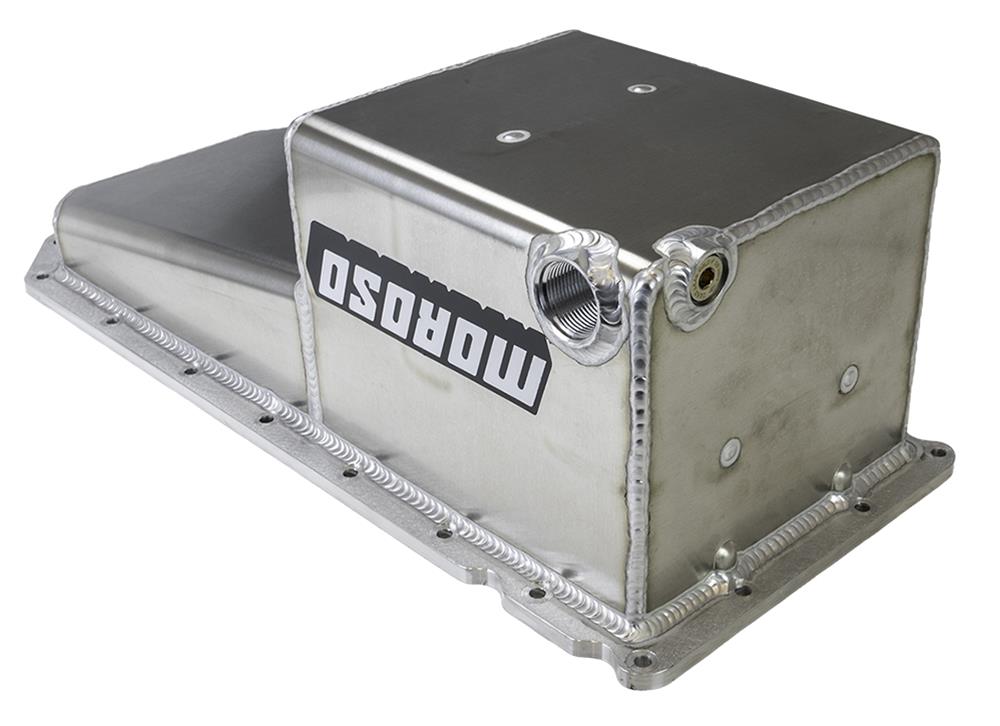 Moroso Chrysler Hellcat 6.2L Gen III HEMI External Wet Sump 7.5in Deep Aluminum Oil Pan thumbnail 2