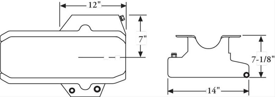 Moroso 86-Up Chevrolet Small Block (w/1 Piece Rear Main Seal) Wet Sump 7qt 7-1/8in Steel Oil Pan thumbnail 3