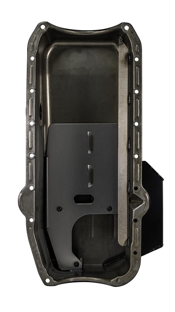 Moroso 80-85 Chevrolet Small Block (w/1in Inspection Bung) Wet Sump 7qt 7.5in Steel Oil Pan thumbnail 4