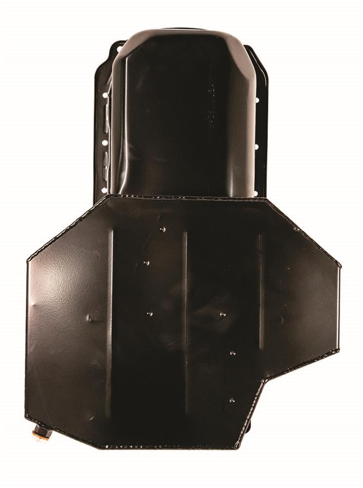 Moroso Chevrolet Small Block w/1 Piece Rear Main Seal Circle Track SK Lights 6.5 Deep Oil Pan thumbnail 3