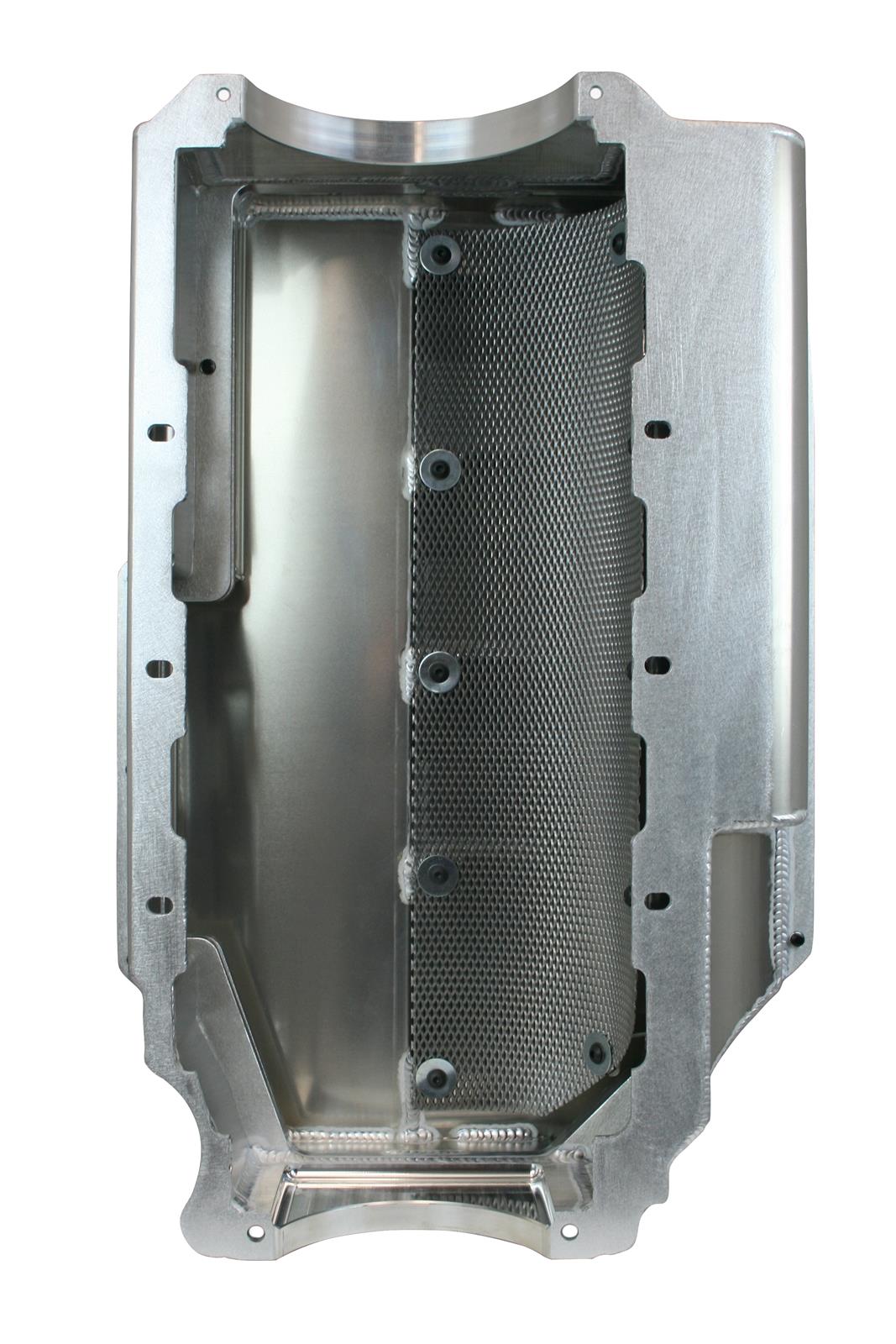 Moroso Donovan 700/DRC2/Merlin Big Block (w/Four Pick Ups & 2 Piece Seal) Dry Sump Aluminum Oil Pan thumbnail 3