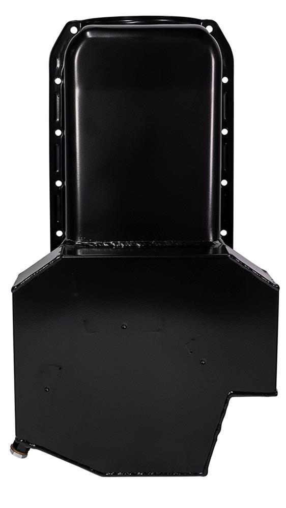 Moroso Pre-80 Chevrolet Small Block (w/2 Pc Seal) Road Race Wet Sump 7qt 7.5in Steel Oil Pan - Black thumbnail 4