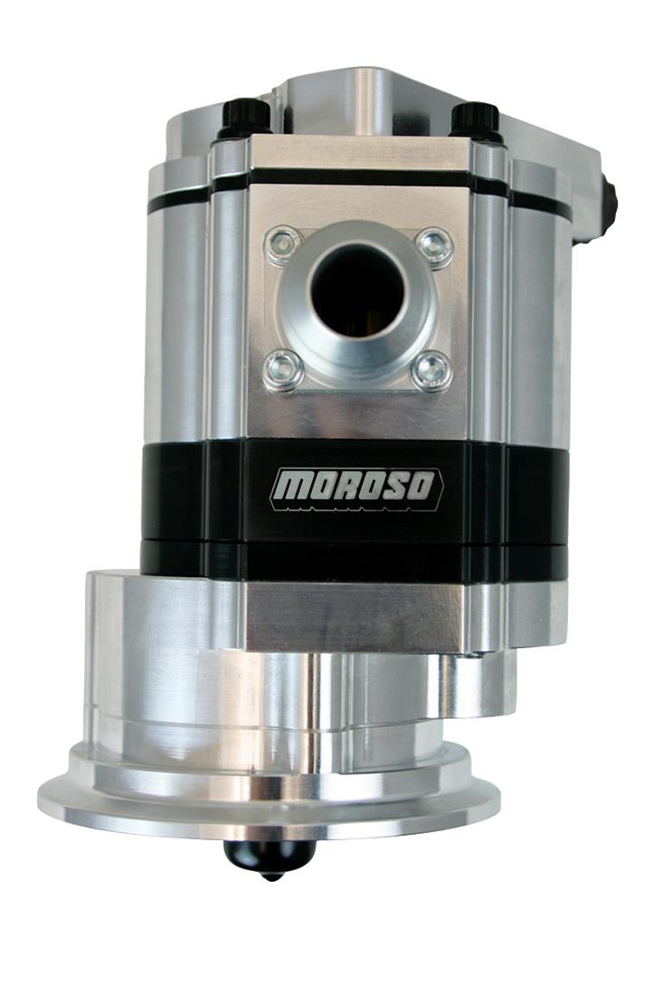 Moroso Procharger Single Stage External Oil Pump - Tri-Lobe - V-Band Clamp - 1.800 Pressure thumbnail 2