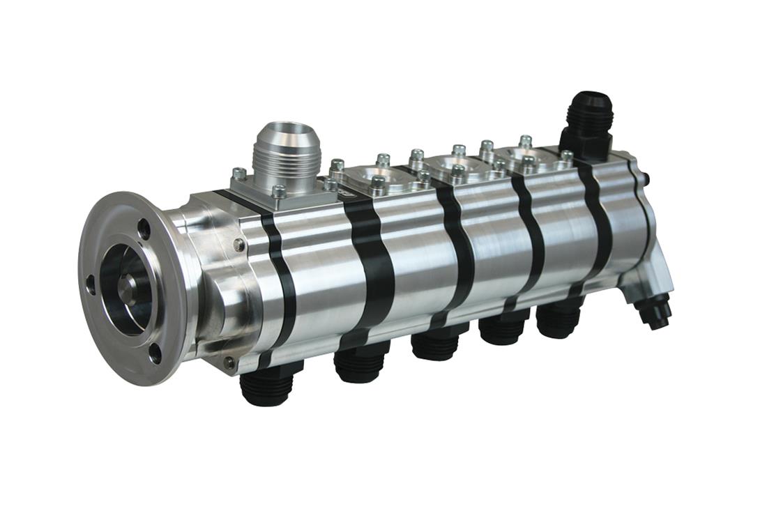 Moroso Procharger 5 Stage Dry Sump Oil Pump - Tri-Lobe - V-Band Clamp - 1.200 Pressure thumbnail 2