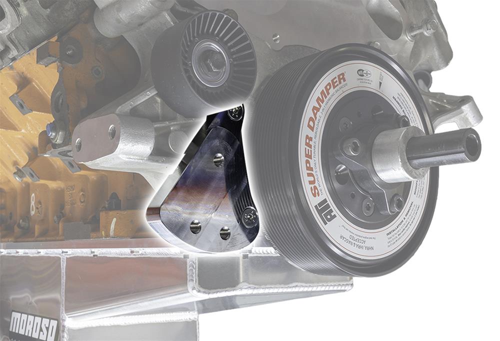 Moroso Vacuum Pump and Dry Sump Drive Kit Components 22319 Mounting Bracket, External & Pump, Gen III Hemi thumbnail 3