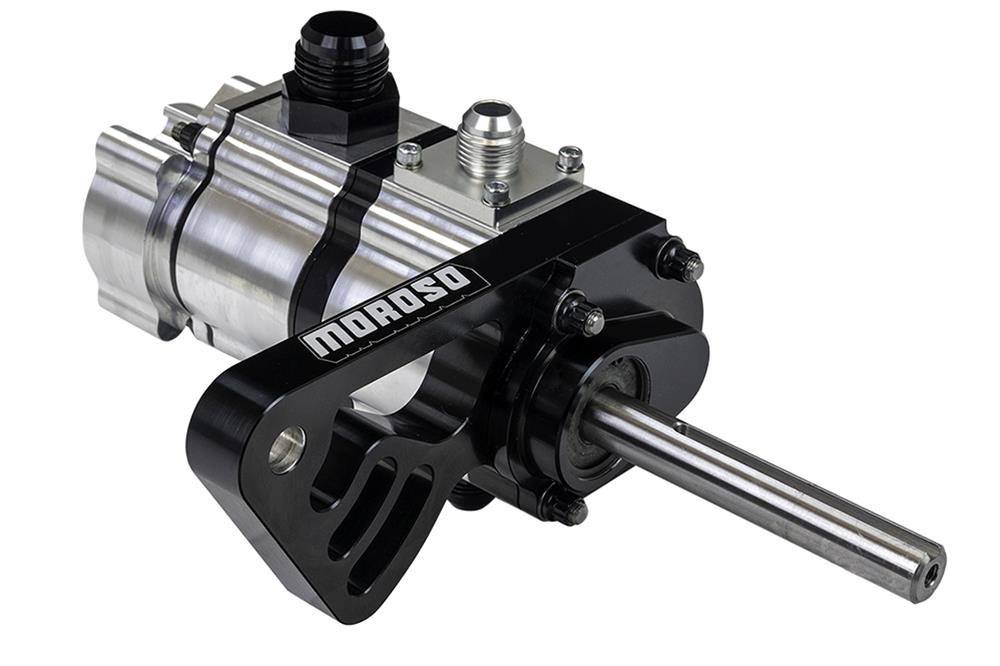Moroso 2 Stage Scavenge Tri Lobe Driver Left Side Door Mount 1.50in PS Oil Pump w/Fuel Pump Drive thumbnail 2