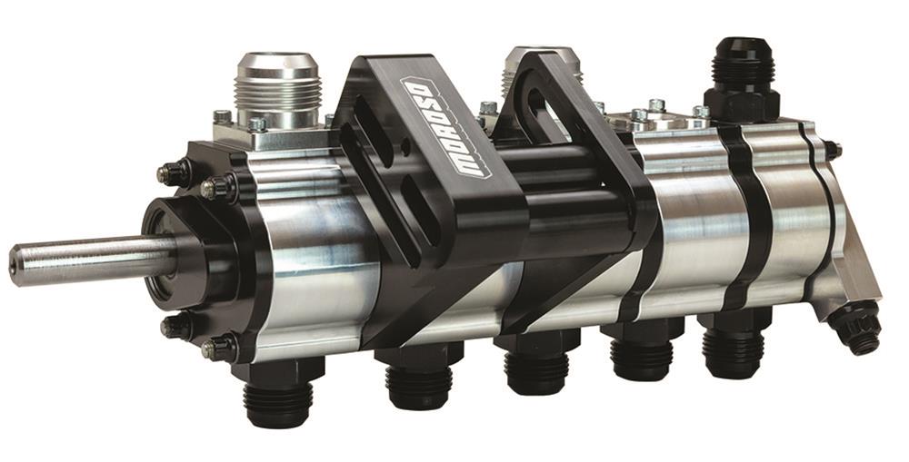 Moroso T3 Series 5 Stage Dry Sump Oil Pump - Tri Lobe - Brinn/Bert Mount - 1.200 Pressure thumbnail 2