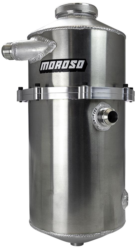 Moroso Road Race/Endurance/Marine 2 Pc 60/40 Split 19in Tall 9.25qt Dry Sump Tank thumbnail 2