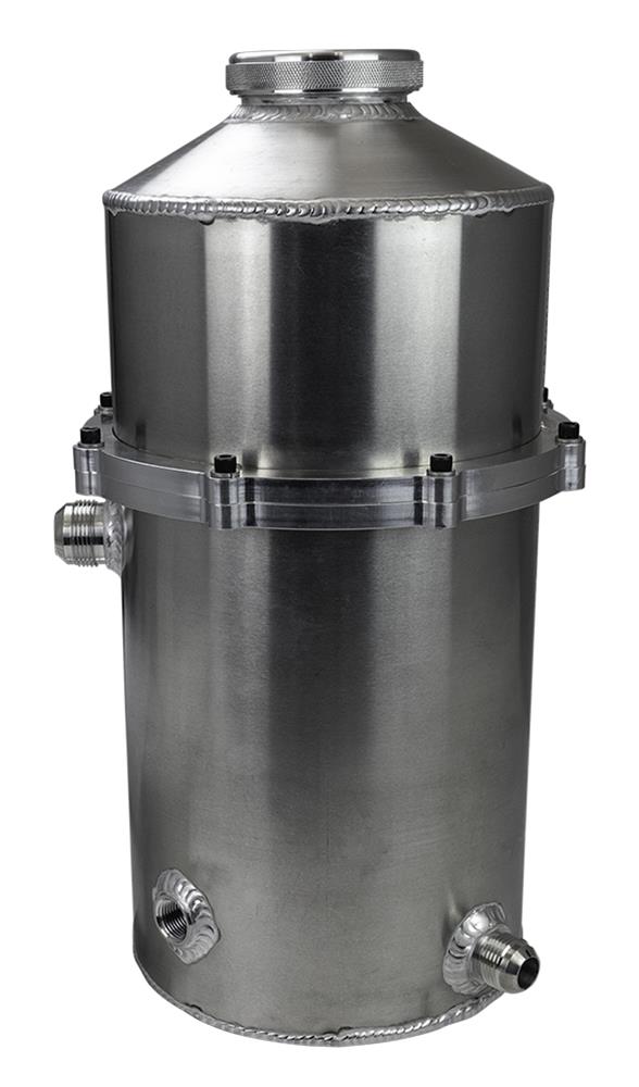 Moroso Road Race/Endurance/Marine 2 Pc 60/40 Split 19in Tall 9.25qt Dry Sump Tank