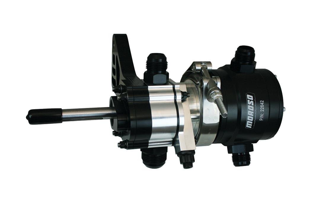 Moroso Chevrolet Small Block Single Stage External Oil Pump - Tri-Lobe - Left Side - 1.200 Pressure thumbnail 3