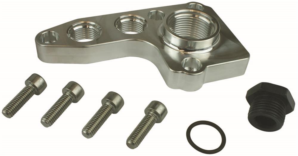 Moroso Ford 4.6L/5.4L Remote Oil Filter Adapter