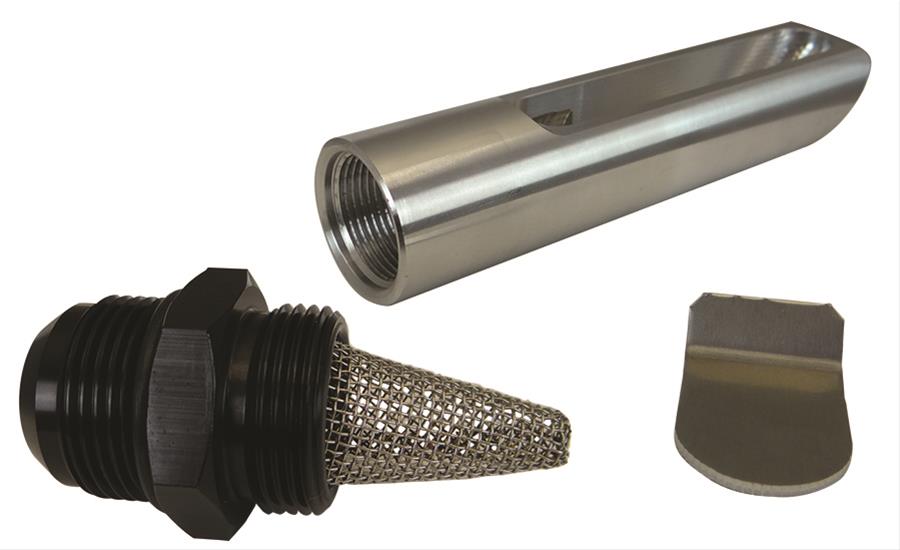 Moroso Oil Pump Fitting w/Screen -10AN to -12AN Moroso Oil Pump Fitting w/Screen -10AN to -12AN