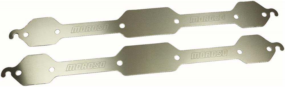 Moroso Chevy LT1 Exhaust Block Off Storage Plate - Pair